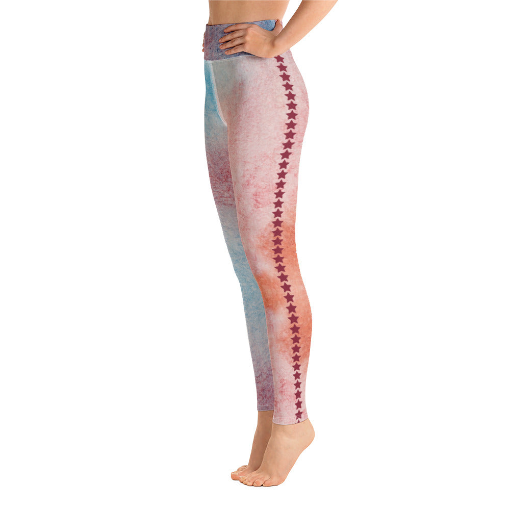 To Dye For America Yoga Leggings