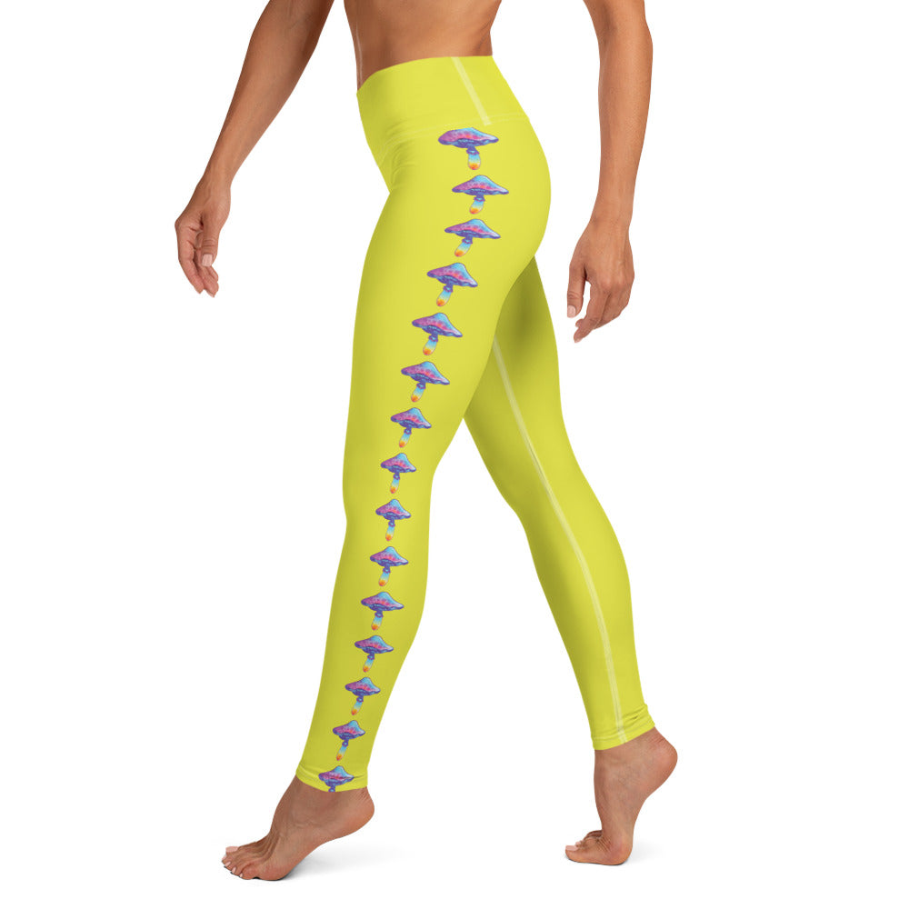 Tifftopia Shroomie Manipura Yoga Leggings