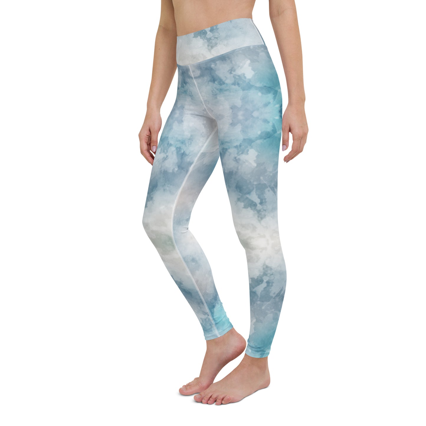 To Dye For Sky Yoga Leggings
