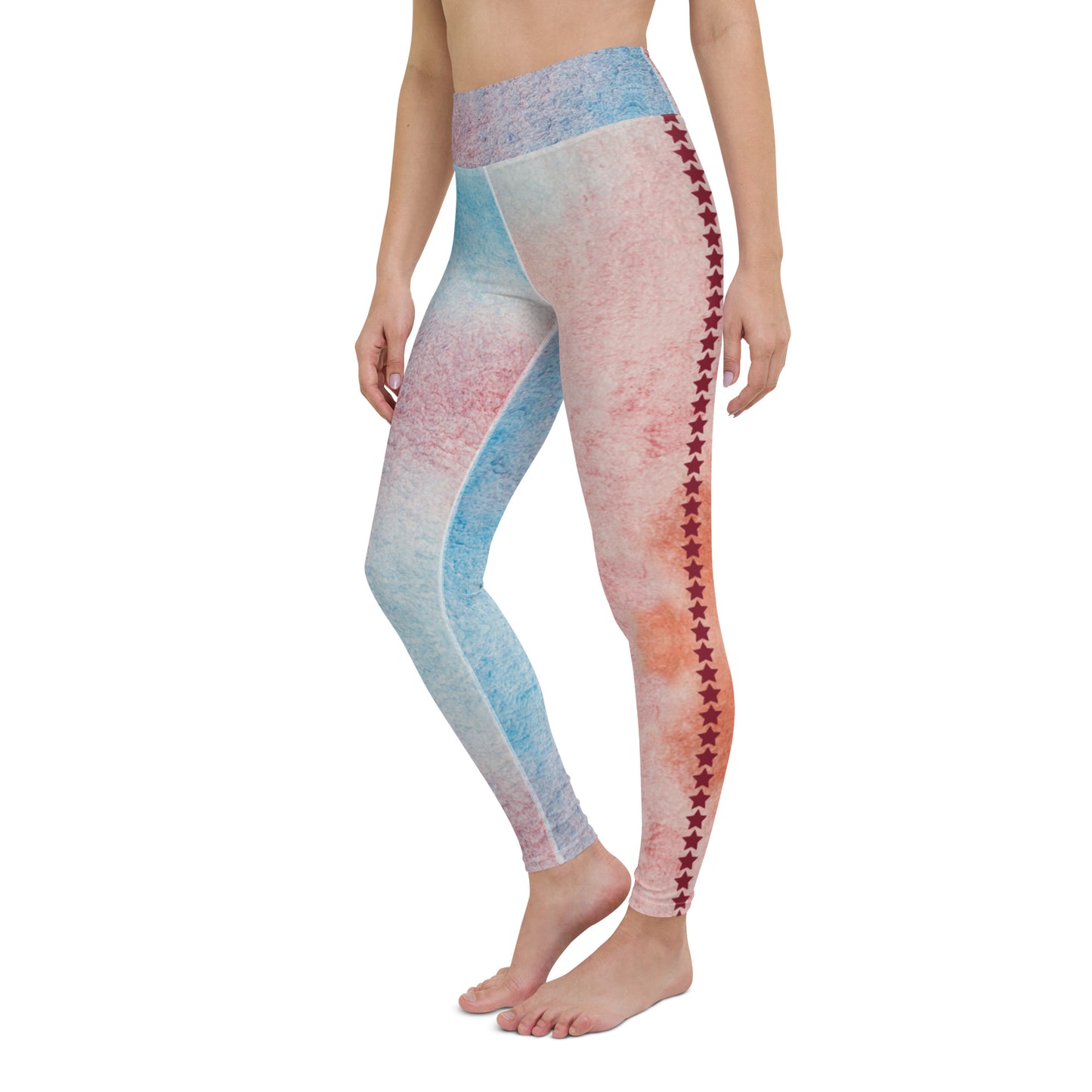 To Dye For America Yoga Leggings
