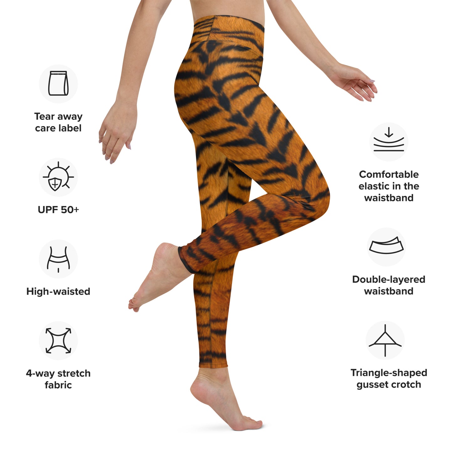 Tiger Yoga Leggings