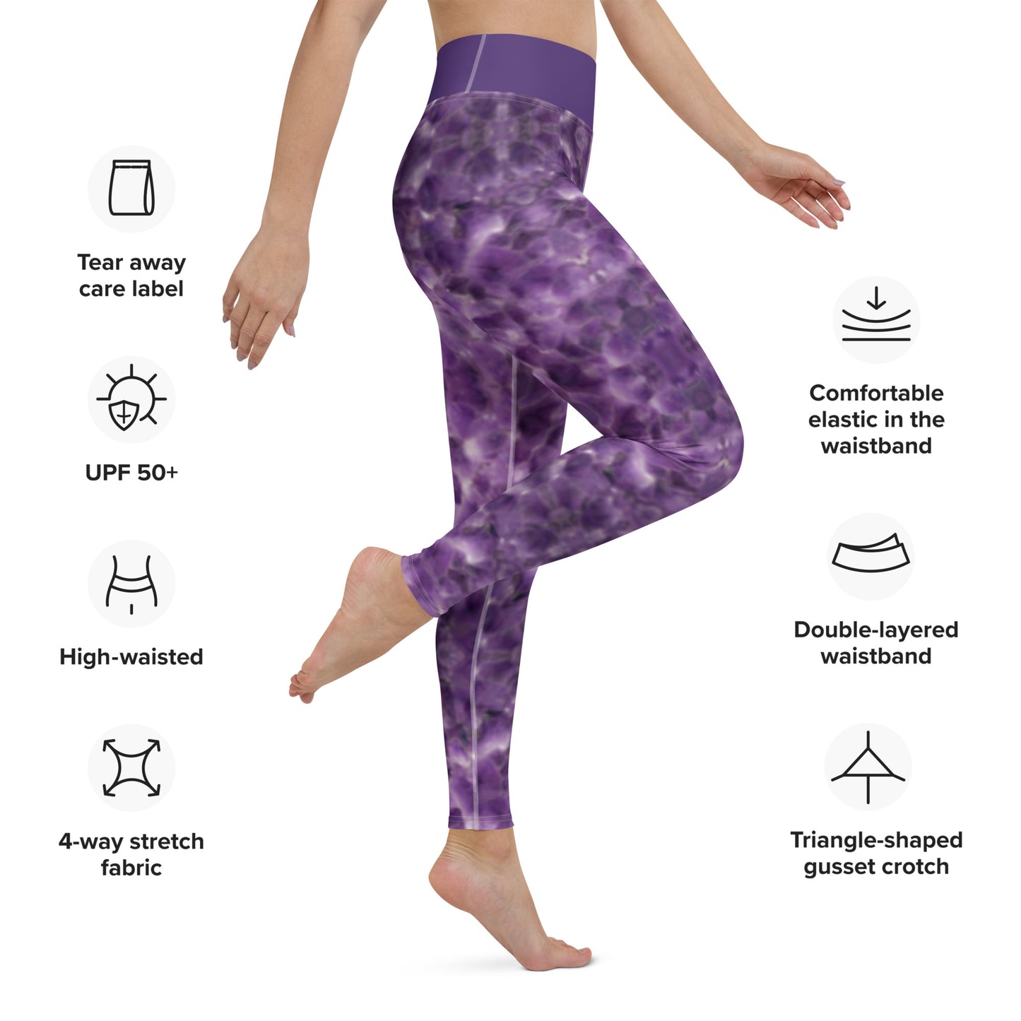 Amethyst Yoga Leggings