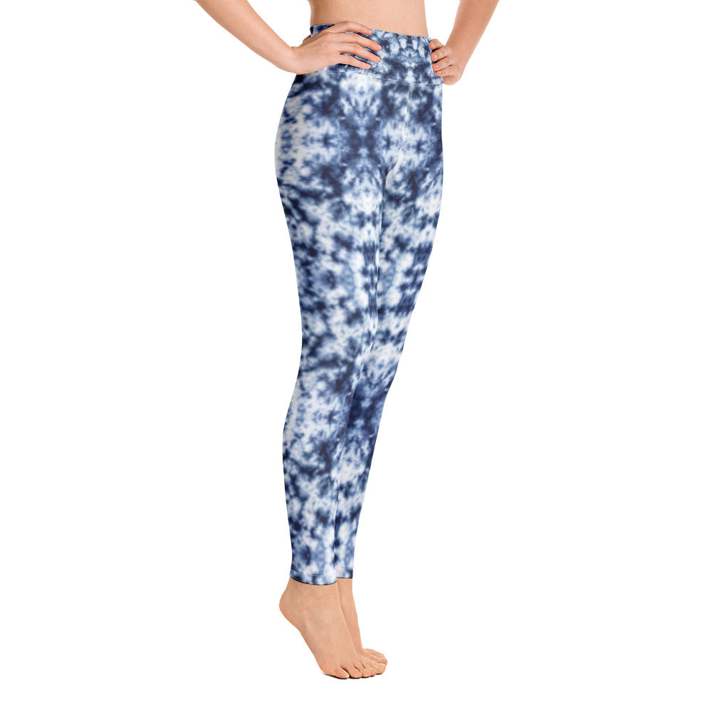 To Dye For Shibori Yoga Leggings