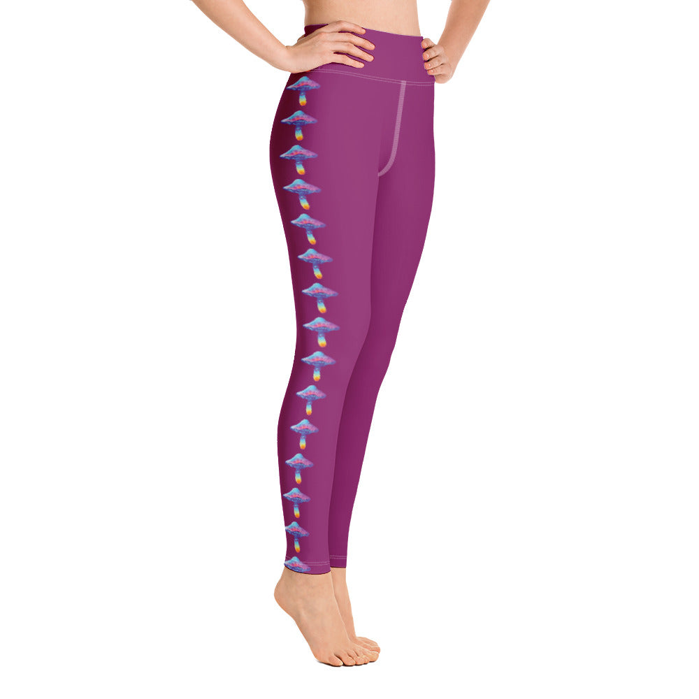 Shroomie Yoga Leggings