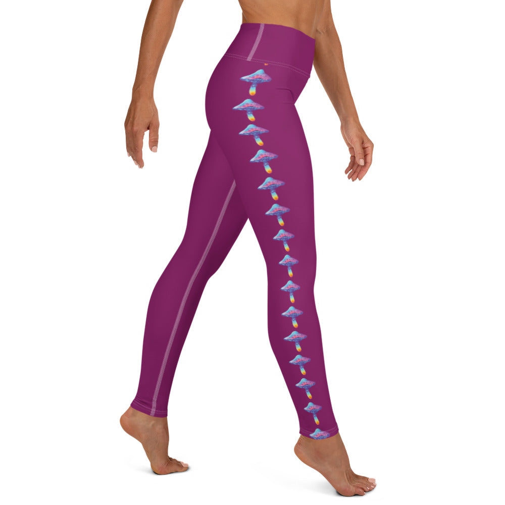 Shroomie Yoga Leggings
