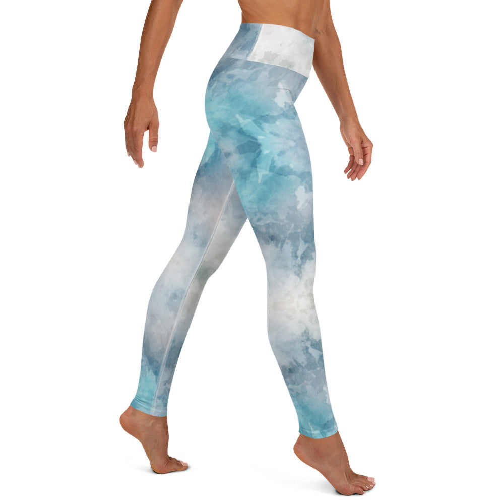 To Dye For Sky Yoga Leggings