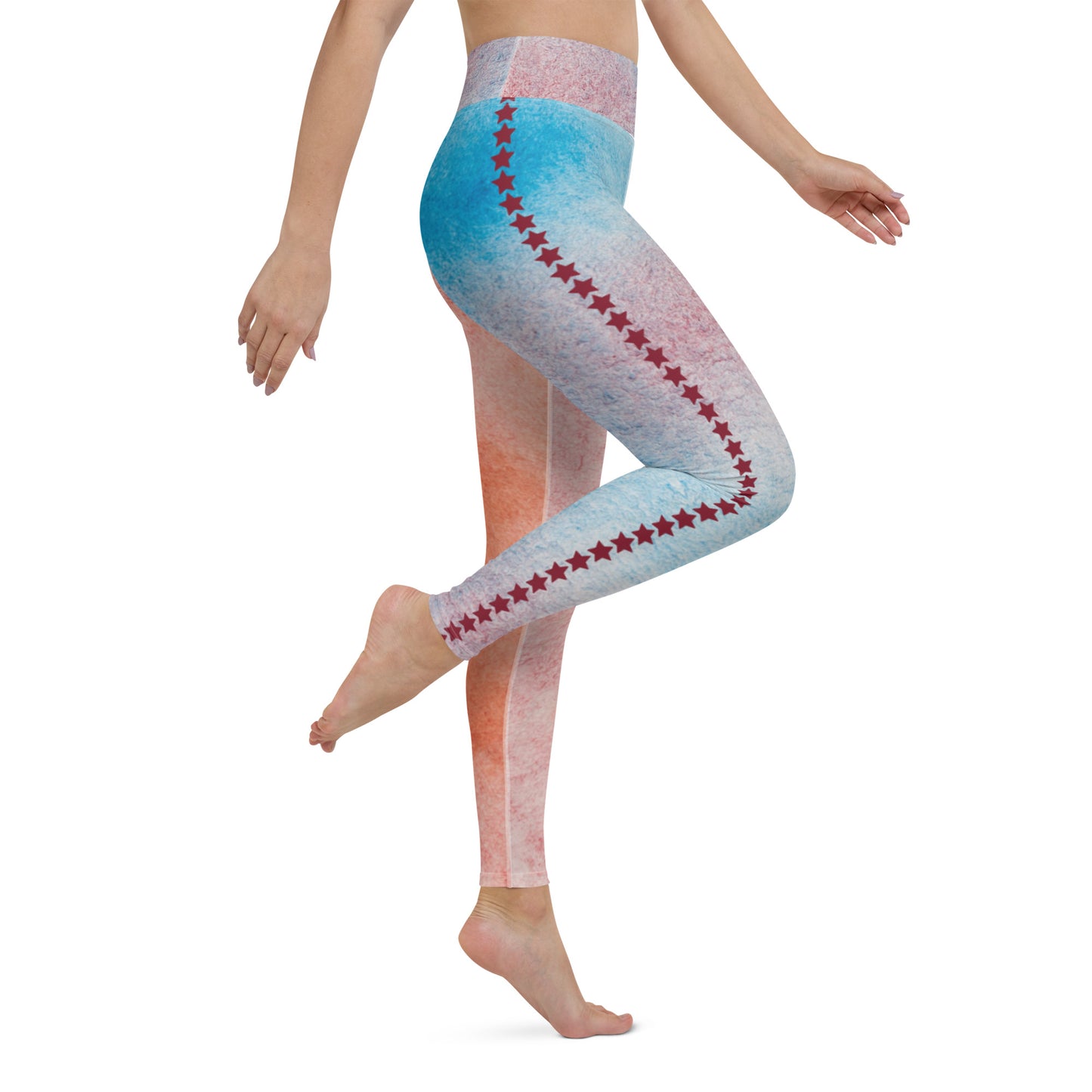 To Dye For America Yoga Leggings
