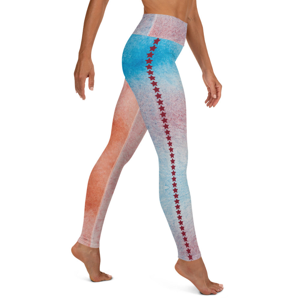 To Dye For America Yoga Leggings