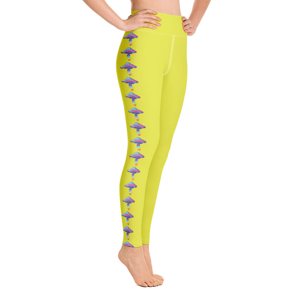 Tifftopia Shroomie Manipura Yoga Leggings