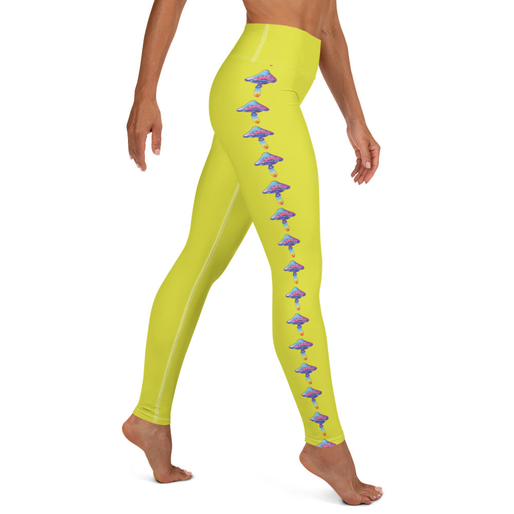 Tifftopia Shroomie Manipura Yoga Leggings