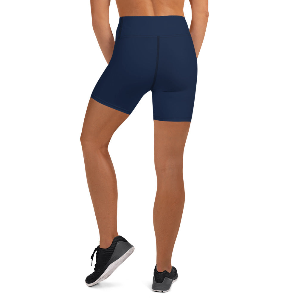 Sapphire Navy Yoga Shorts
