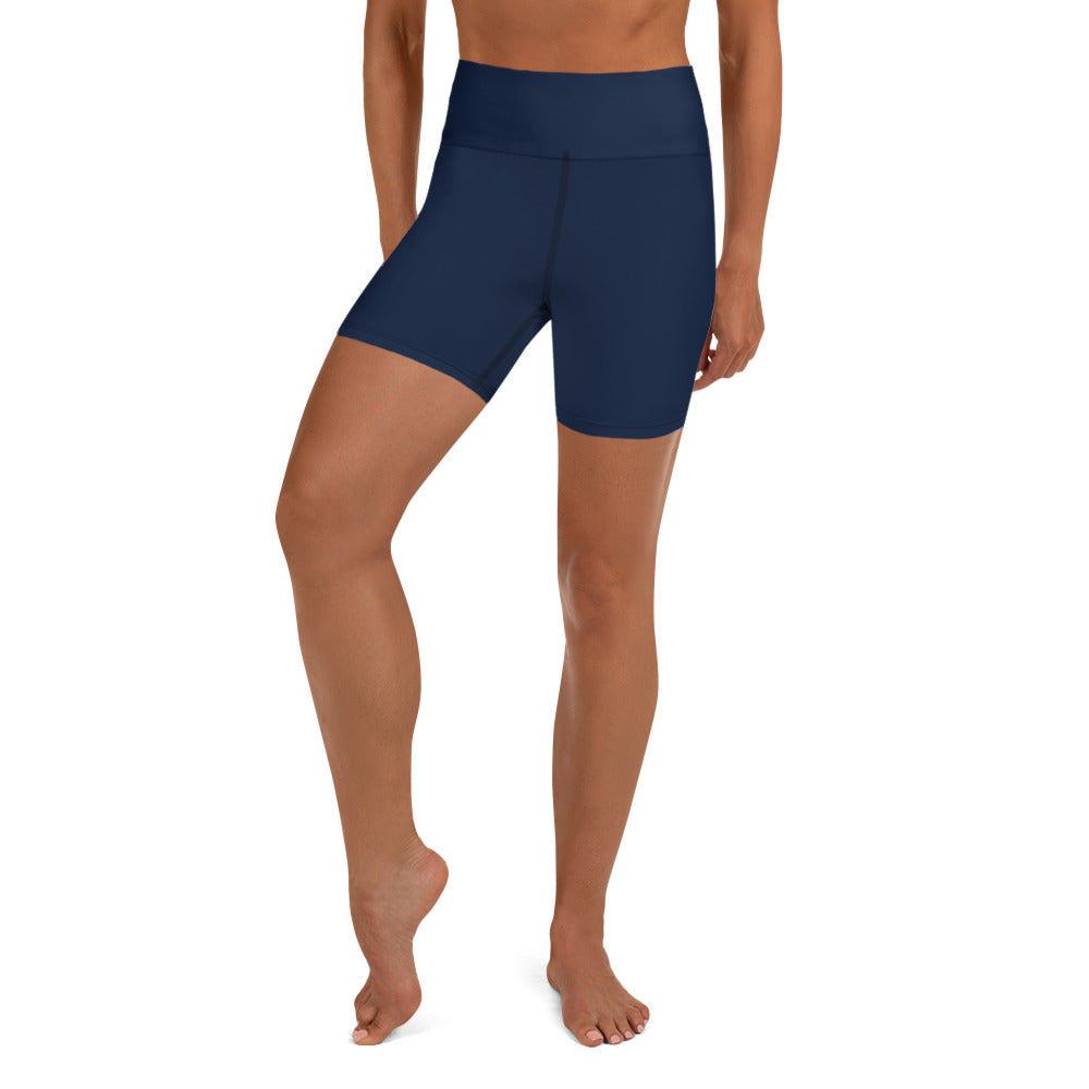 Sapphire Navy Yoga Shorts
