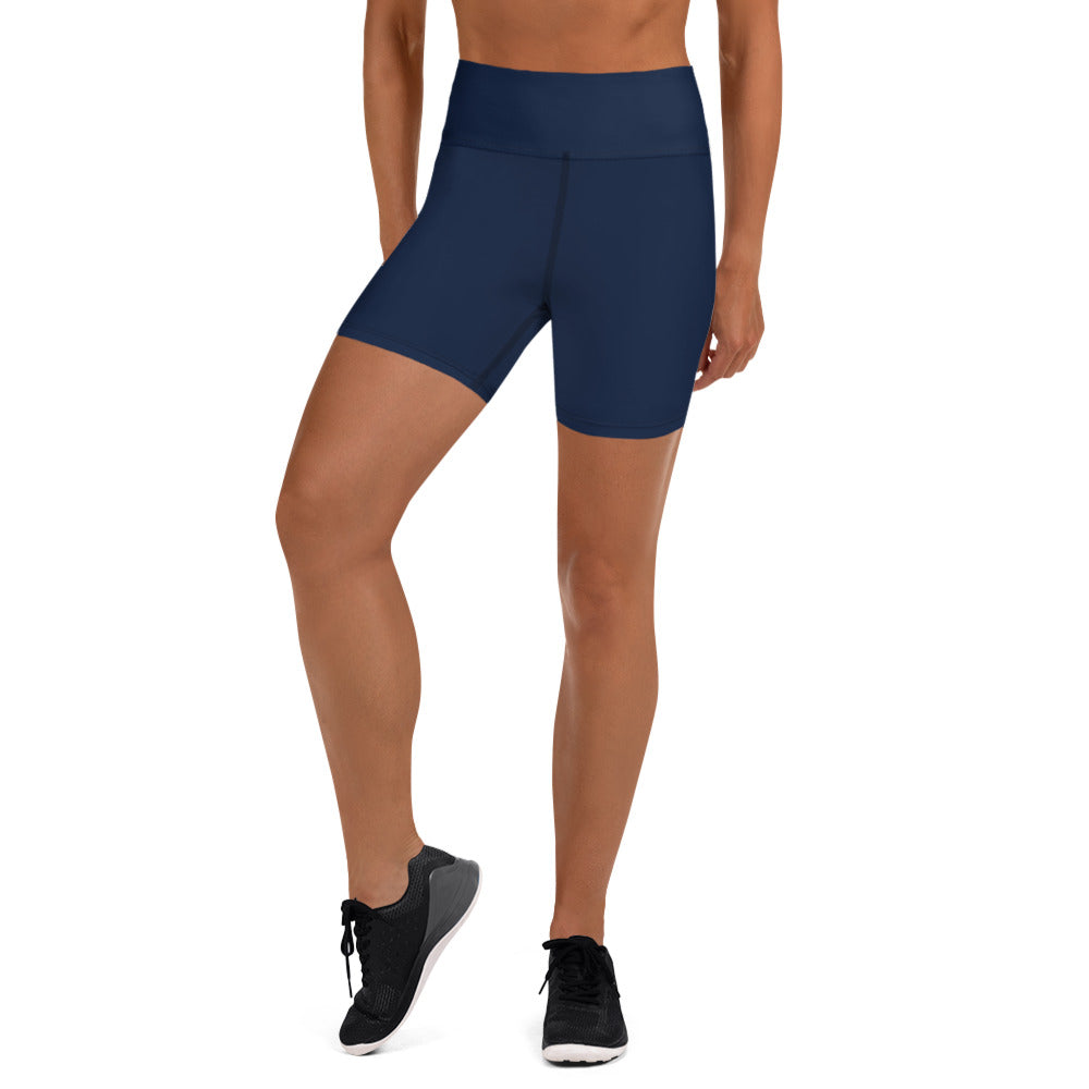 Sapphire Navy Yoga Shorts