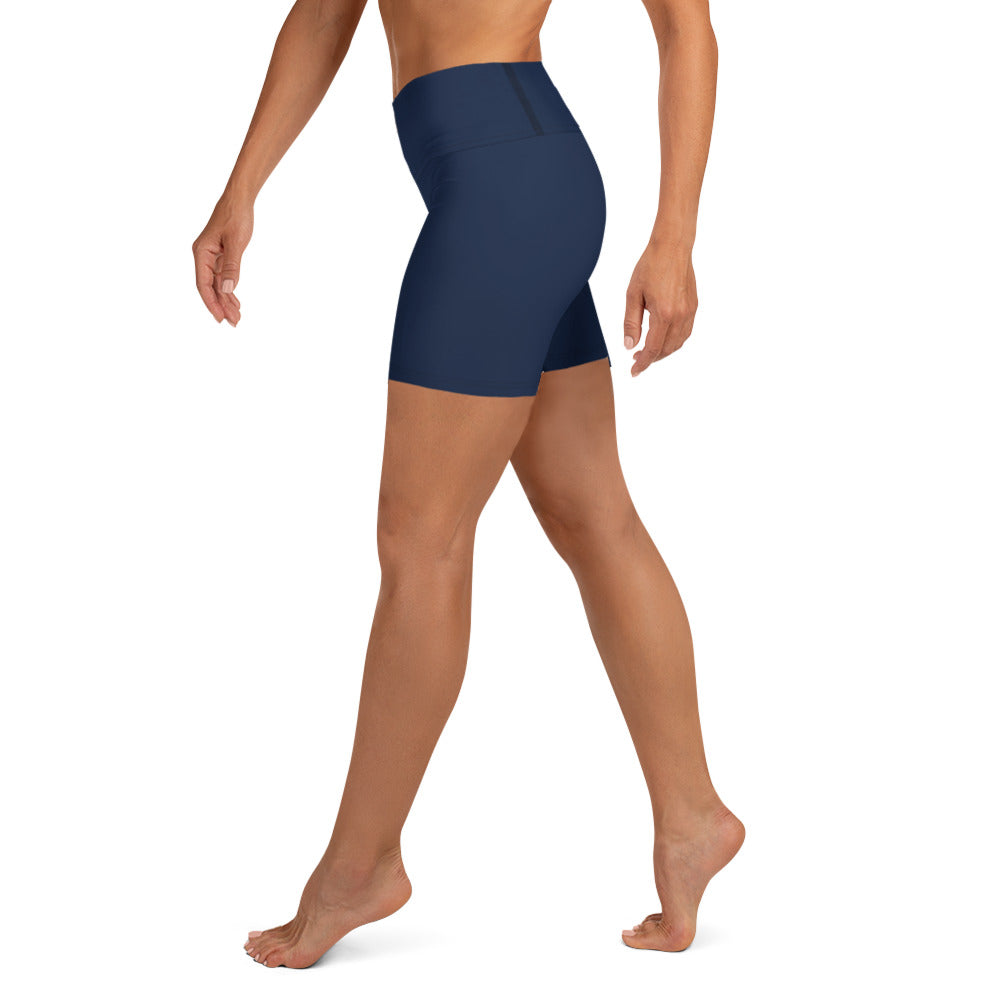 Sapphire Navy Yoga Shorts