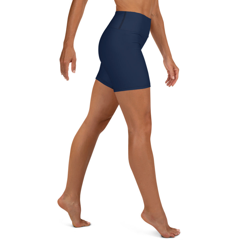 Sapphire Navy Yoga Shorts