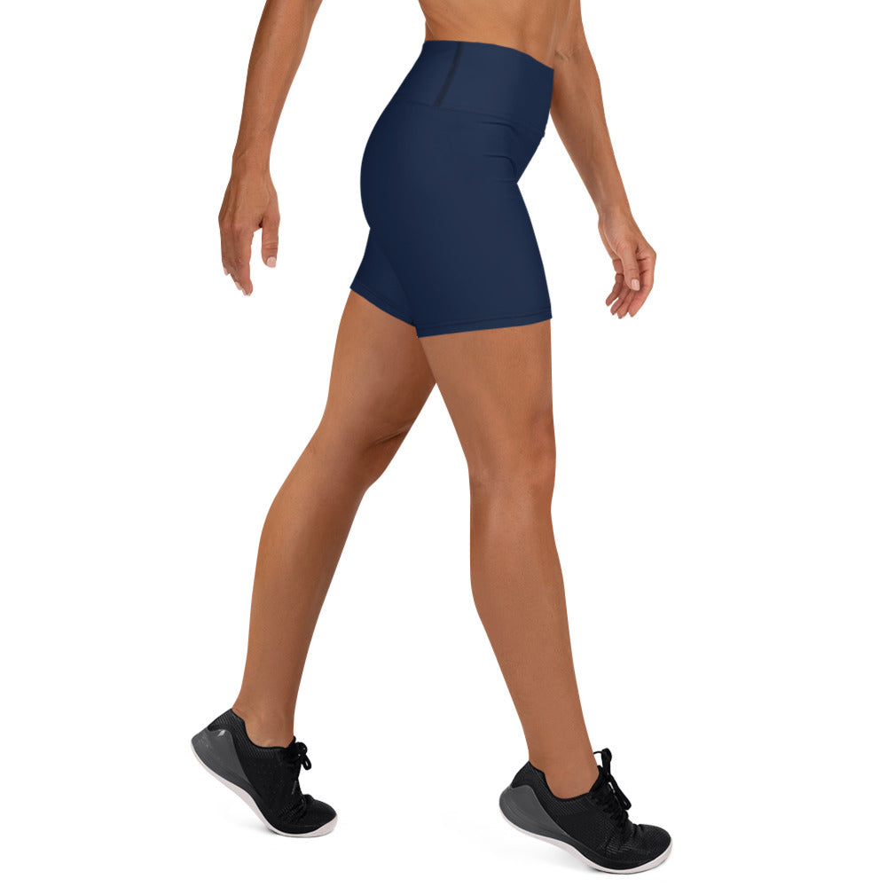 Sapphire Navy Yoga Shorts