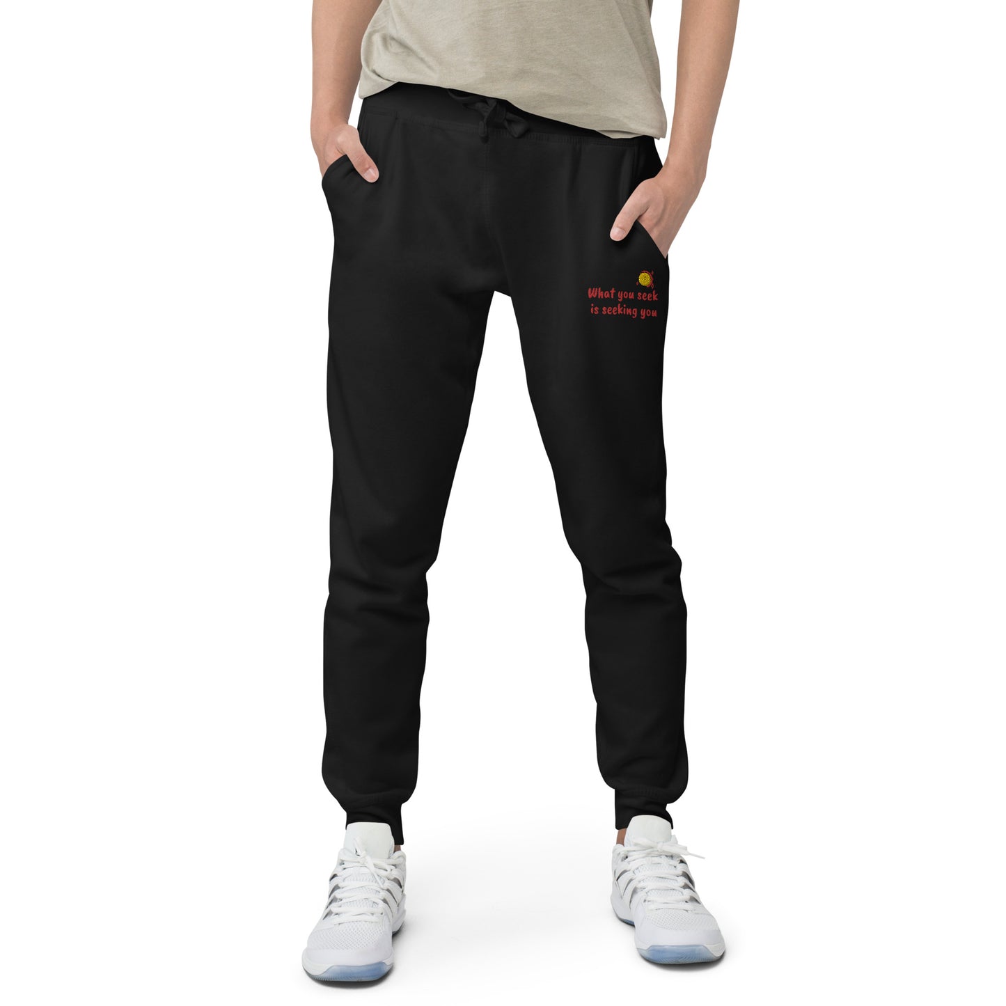 Seeking Unisex fleece sweatpants