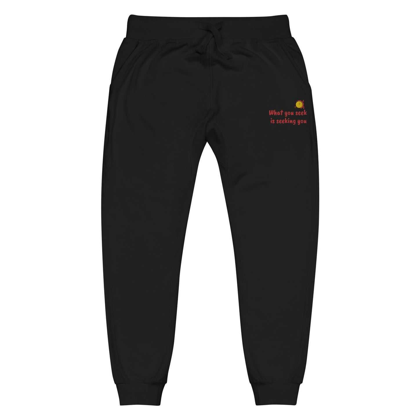 Seeking Unisex fleece sweatpants
