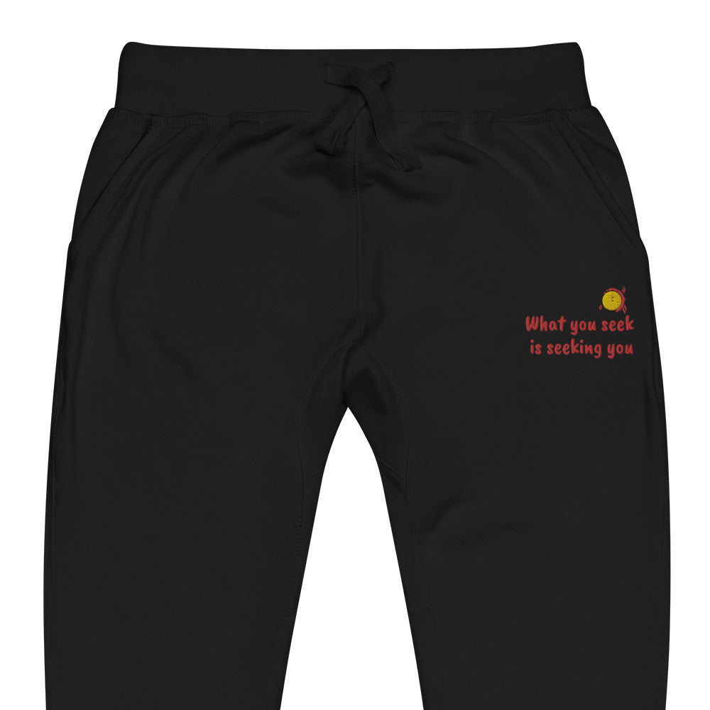 Seeking Unisex fleece sweatpants