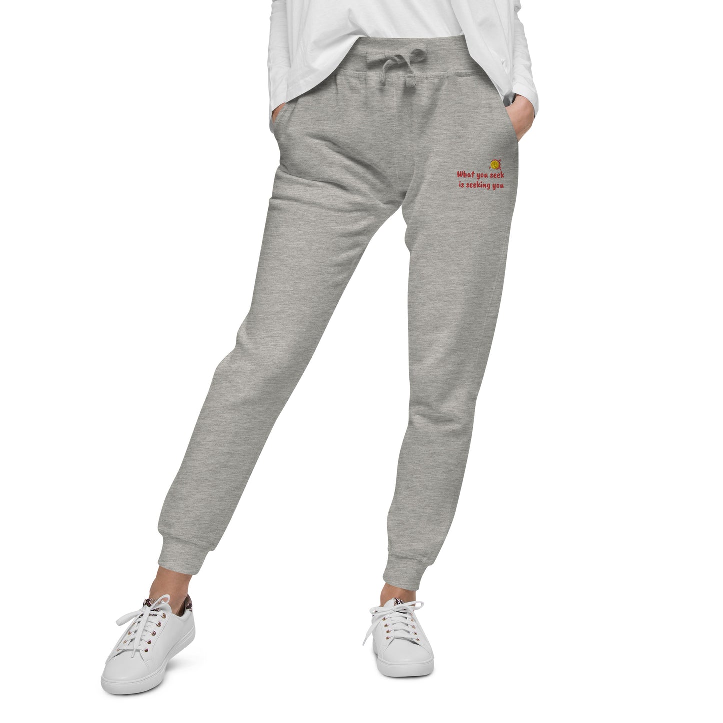Seeking Unisex fleece sweatpants