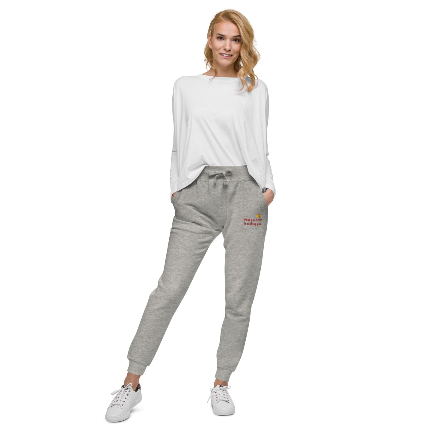 Seeking Unisex fleece sweatpants