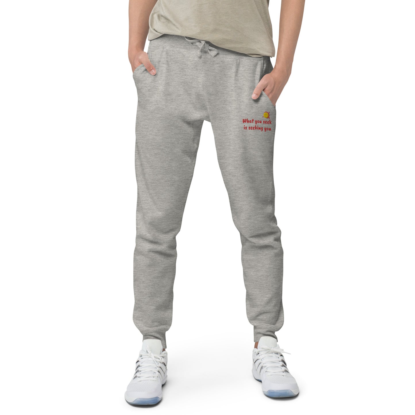 Seeking Unisex fleece sweatpants