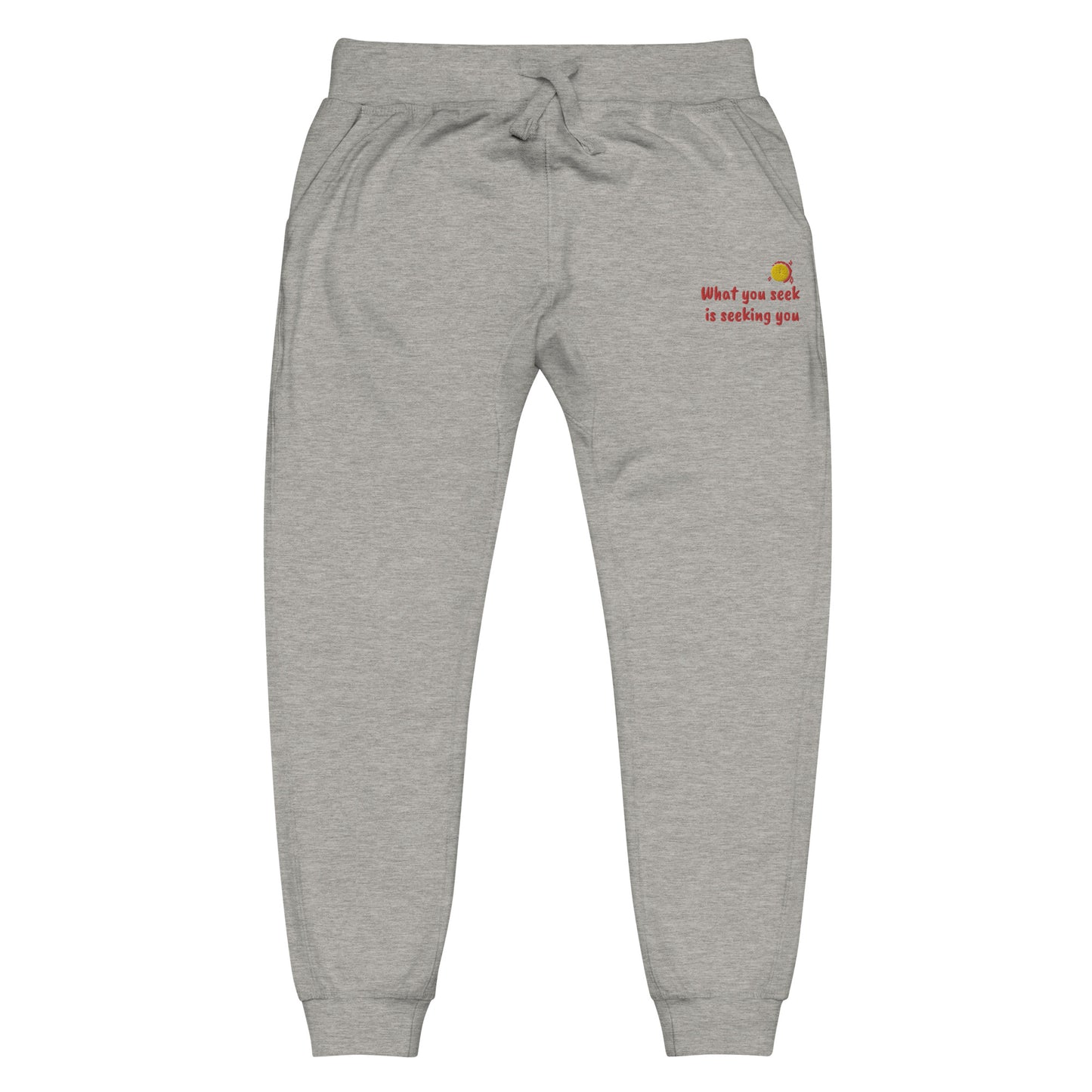 Seeking Unisex fleece sweatpants