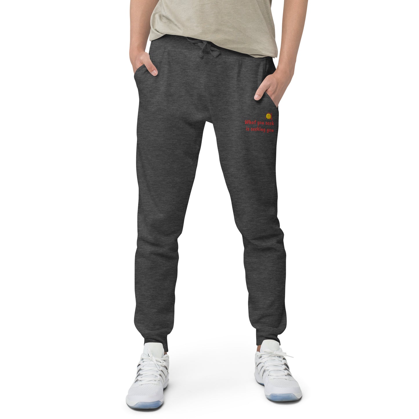 Seeking Unisex fleece sweatpants