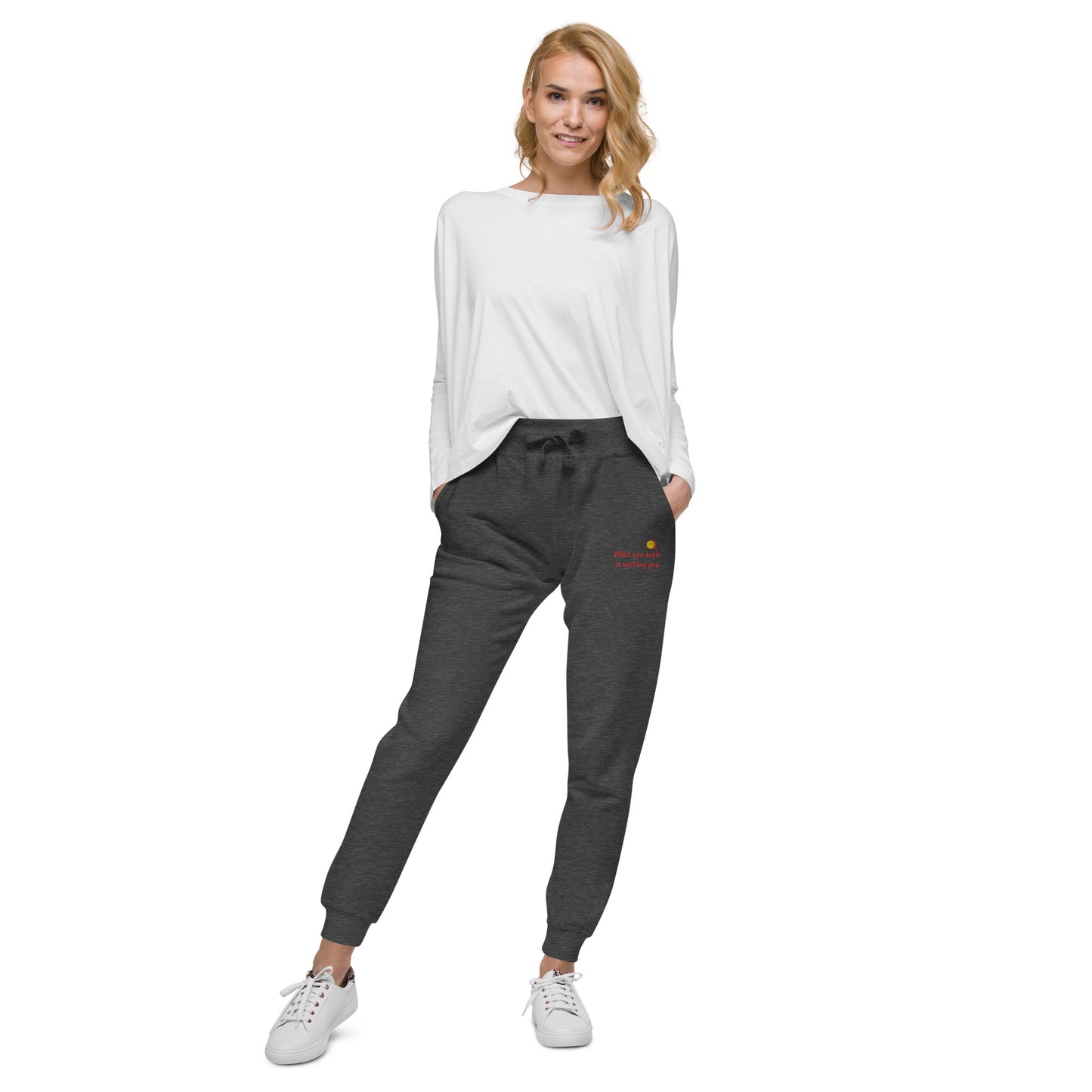 Seeking Unisex fleece sweatpants