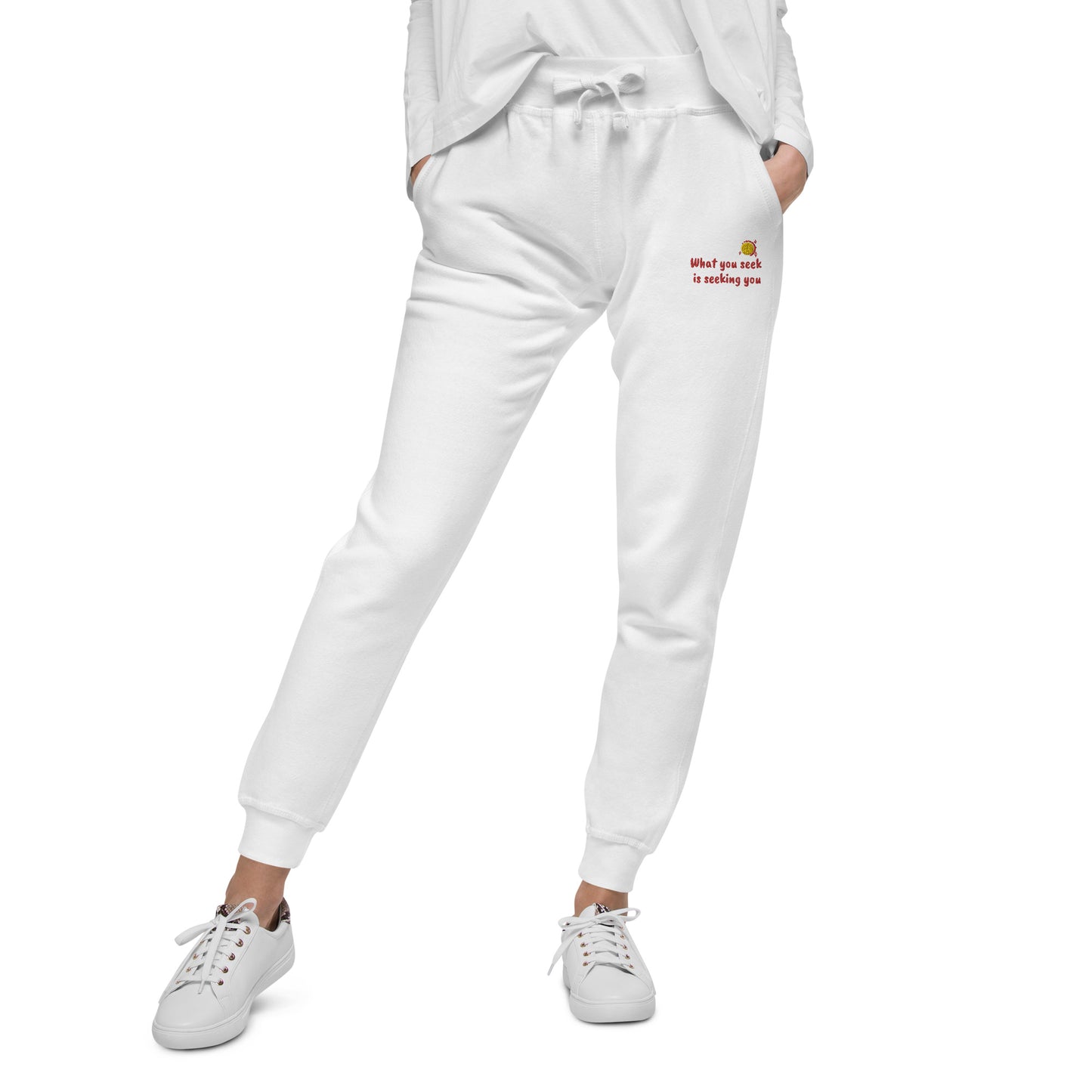Seeking Unisex fleece sweatpants