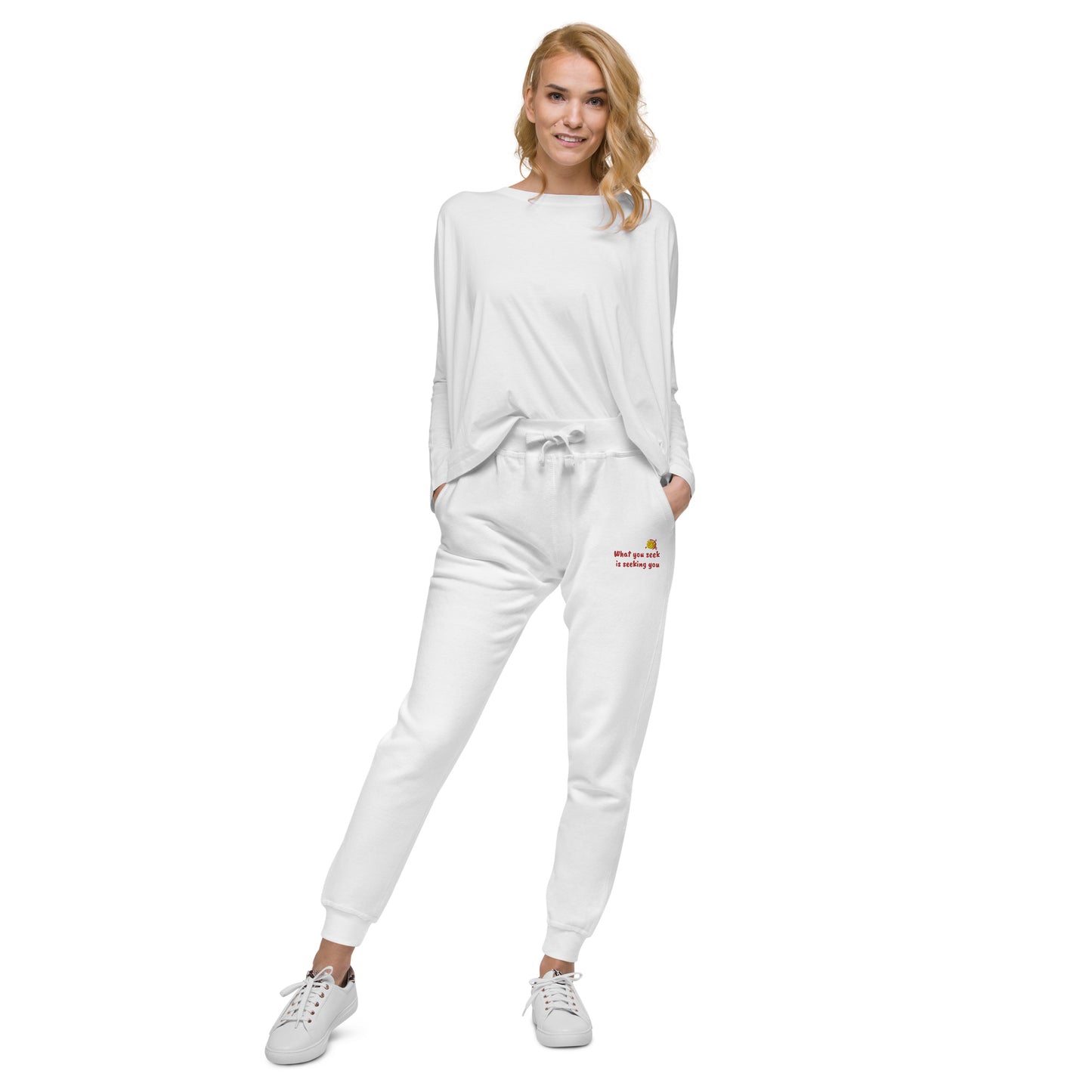 Seeking Unisex fleece sweatpants
