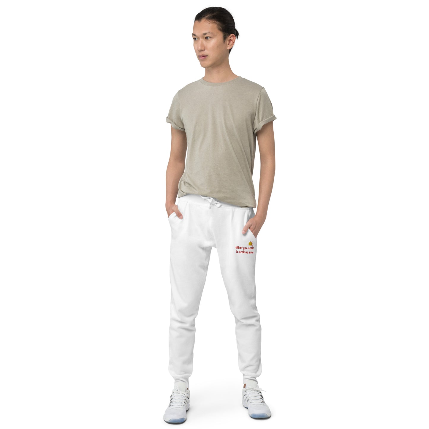 Seeking Unisex fleece sweatpants