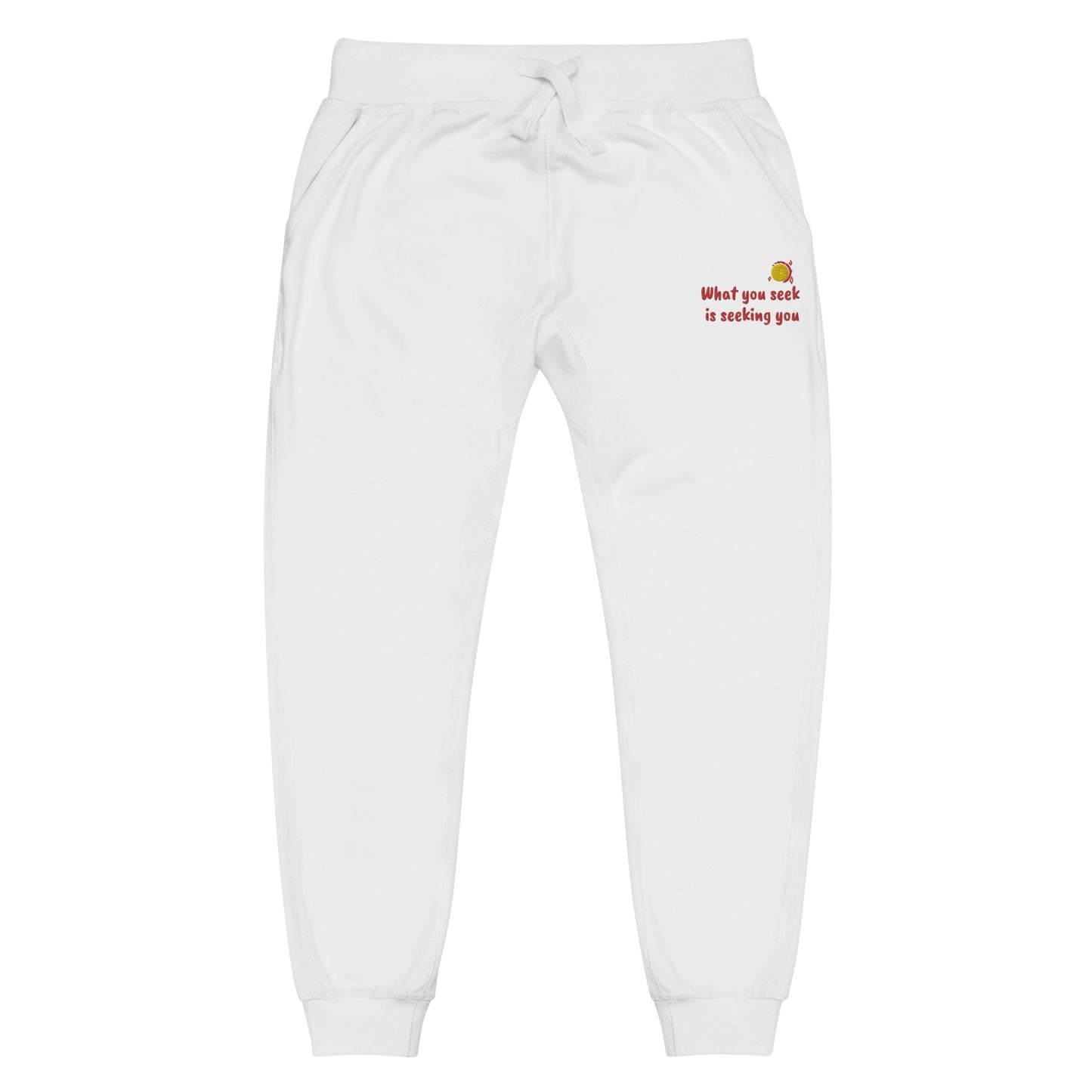 Seeking Unisex fleece sweatpants