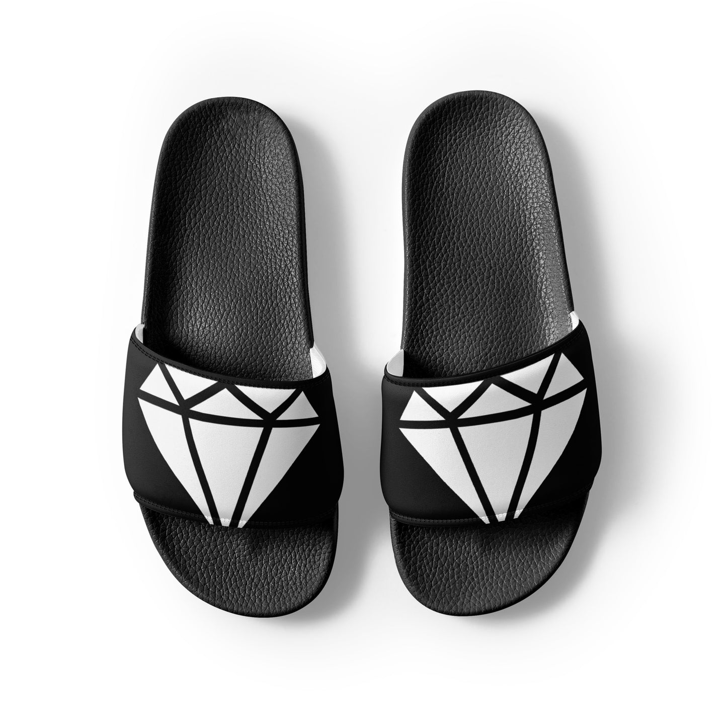 Diamond Blk Women's slides