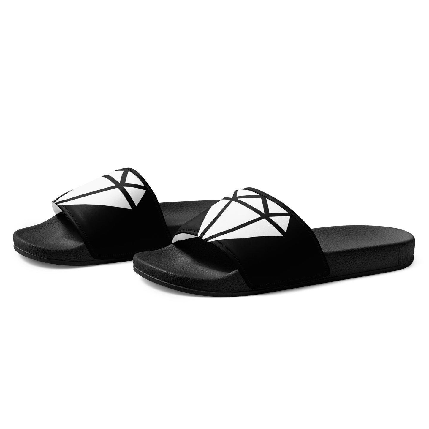 Diamond Blk Women's slides