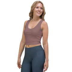 Wood Crop Top