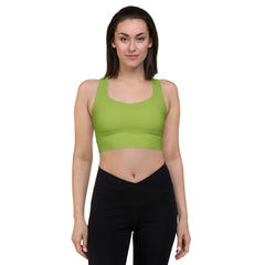 White Grape Sports Bra
