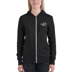 Higher Love Unisex zip hoodie