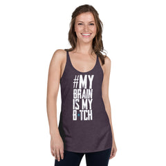 CH My Brain Women's Racerback Tank