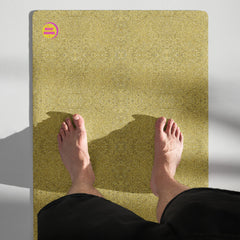 Sparkle Gold Yoga mat