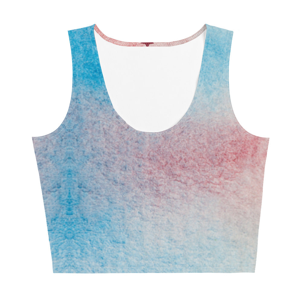 To Dye For America Crop Top