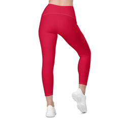 Magenta Leggings with pockets