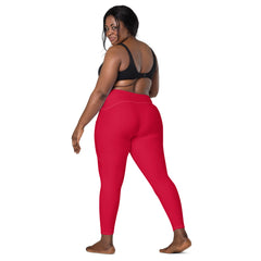 Magenta Leggings with pockets