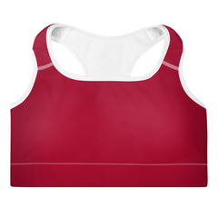 Diamond Red Sports Bra
