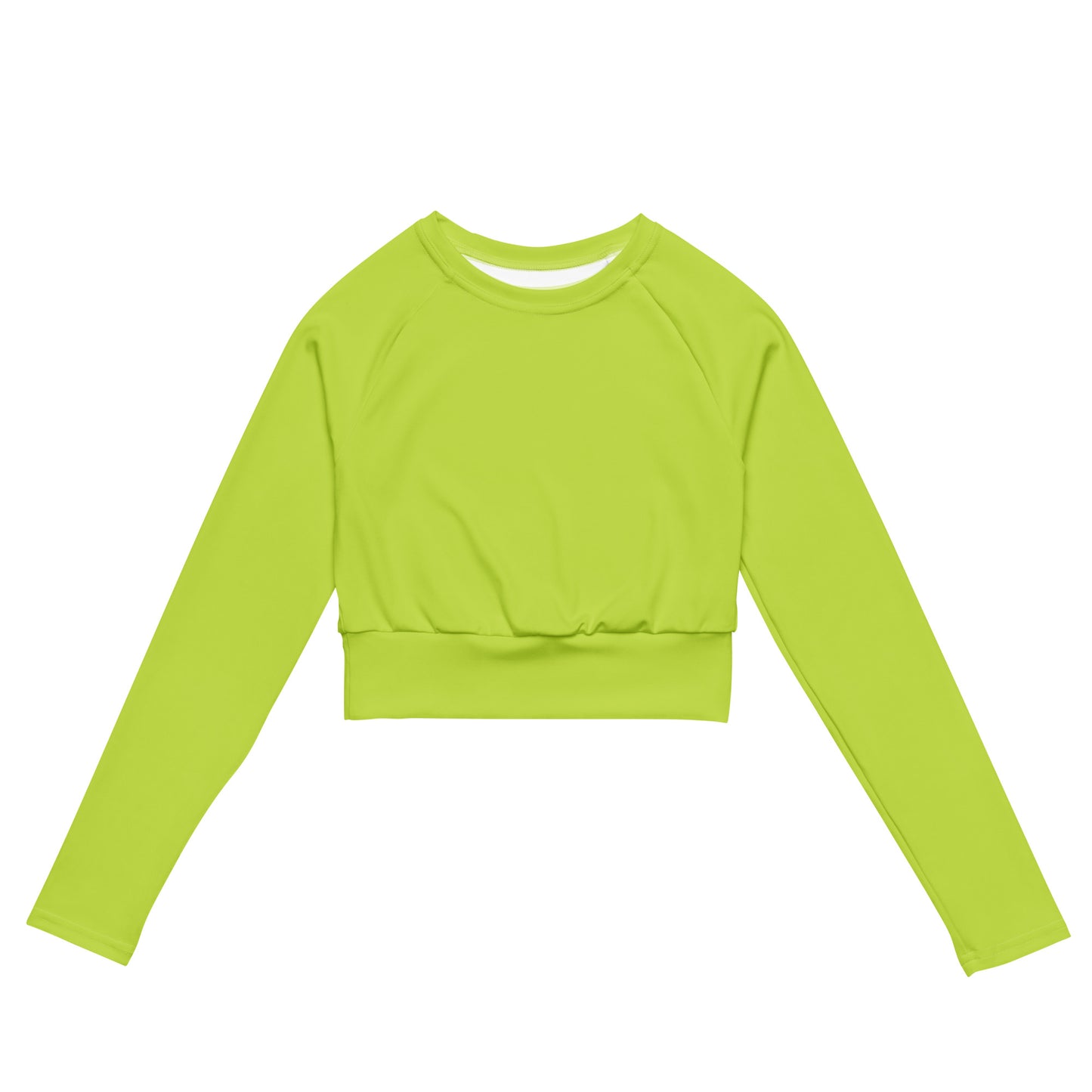 Dogri Recycled long-sleeve crop top