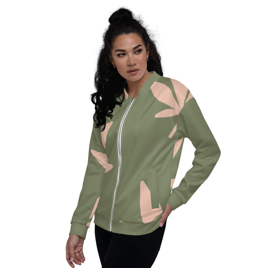Maya Palm Bomber Jacket