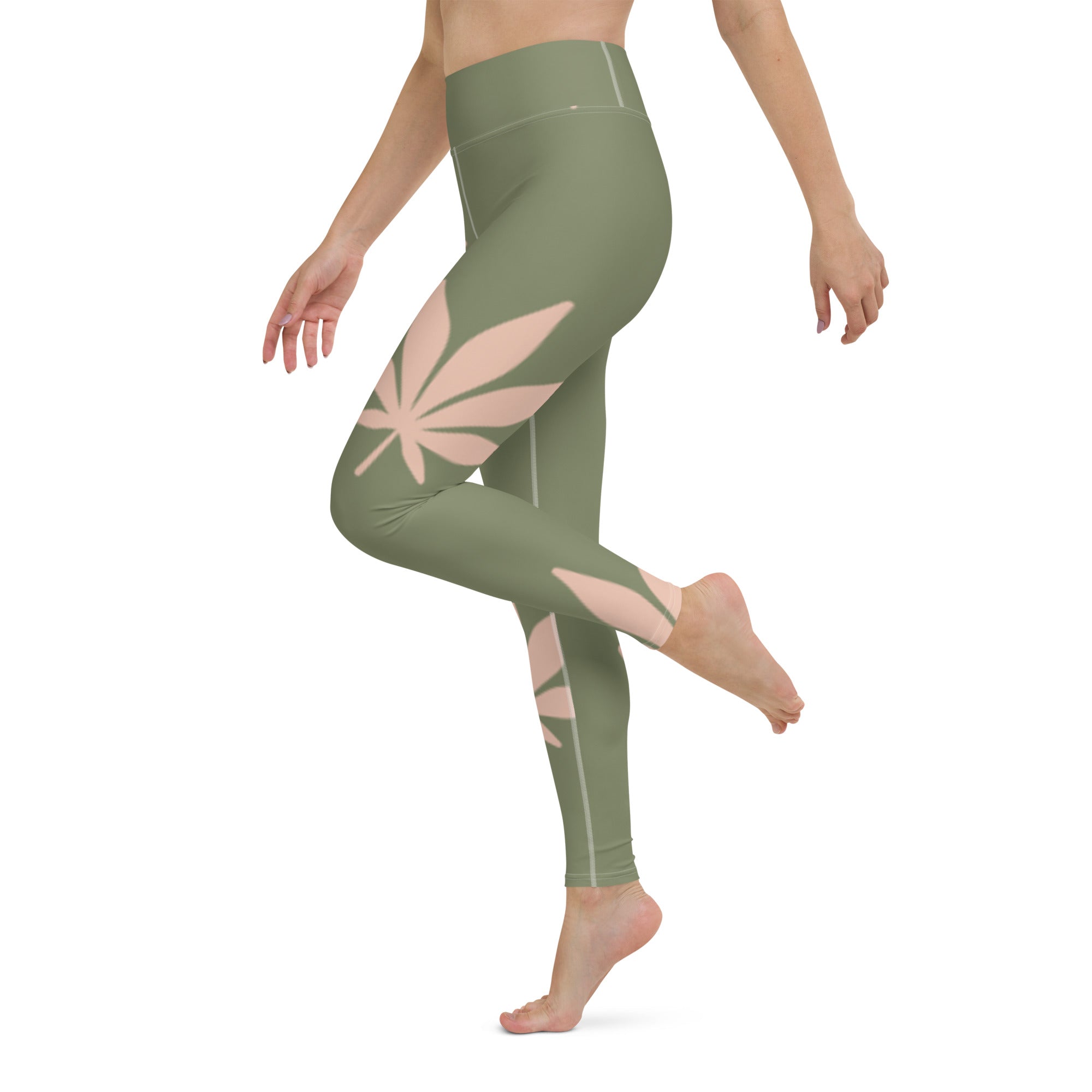 Maya Palm Yoga Leggings