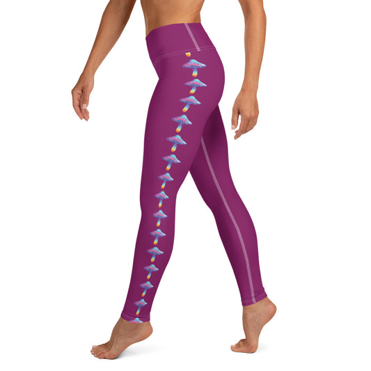 Shroomie Yoga Leggings