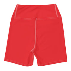 Red Yoga Shorts