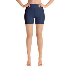 Sapphire Navy Yoga Shorts